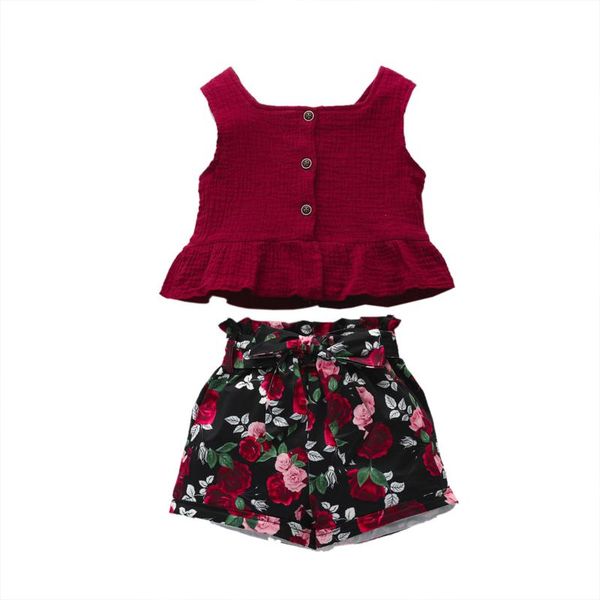 toddler baby girl summer clothes ruffle sleeve floral short pants 2pcs infant outfits clothing sets, White
toddler baby girl summer clothes ruffle sleeve floral short pants 2pcs infant outfits clothing sets, White