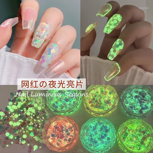 ins net celebrity flash korean big sequins luminous mixed color glitter nail polish glue decoration patch art decorations1, Silver;gold
ins net celebrity flash korean big sequins luminous mixed color glitter nail polish glue decoration patch art decorations1, Silver;gold
