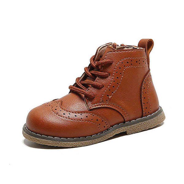 cozullaa children autumn classic lace-up boots brogue leather shoes kids girls boys ankle boots size 21-30 211108, Black;grey
cozullaa children autumn classic lace-up boots brogue leather shoes kids girls boys ankle boots size 21-30 211108, Black;grey
