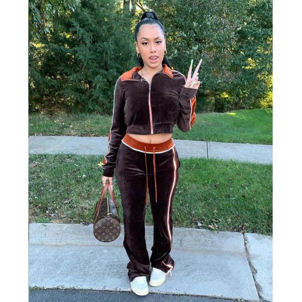 women's two piece pants velvet clothing matching sets set tracksuit casual bodycon stretch outfits 2021 wholesale drop, White
women's two piece pants velvet clothing matching sets set tracksuit casual bodycon stretch outfits 2021 wholesale drop, White