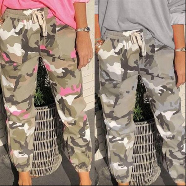 elastic high waist harem women pants camo cargo trousers casual military army combat camouflage sports, Black;white
elastic high waist harem women pants camo cargo trousers casual military army combat camouflage sports, Black;white