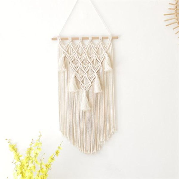 tapestries macrame handmade wall hanging bohemian woven pure cotton tapestry geometric home decoration
tapestries macrame handmade wall hanging bohemian woven pure cotton tapestry geometric home decoration
