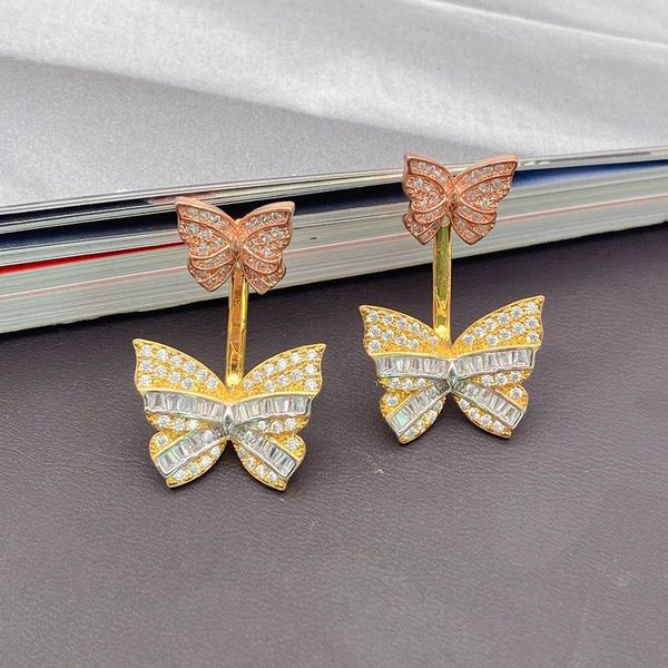 stud lanyika gorgeous micro pave butterfly earring for women wedding party fashion jewelry gift, Golden;silver
stud lanyika gorgeous micro pave butterfly earring for women wedding party fashion jewelry gift, Golden;silver