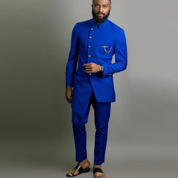 royal blue men suits slim fit with mandarin stand collar wedding tuxedos two pieces jacket pants male fashion groomsmen wear men's & bl, White;black
royal blue men suits slim fit with mandarin stand collar wedding tuxedos two pieces jacket pants male fashion groomsmen wear men's & bl, White;black