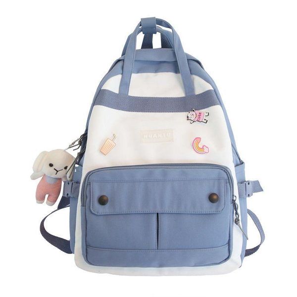 school bags panelled nylon for teenage girls student backpack women high schoolbag large casual bookbag 2021
school bags panelled nylon for teenage girls student backpack women high schoolbag large casual bookbag 2021