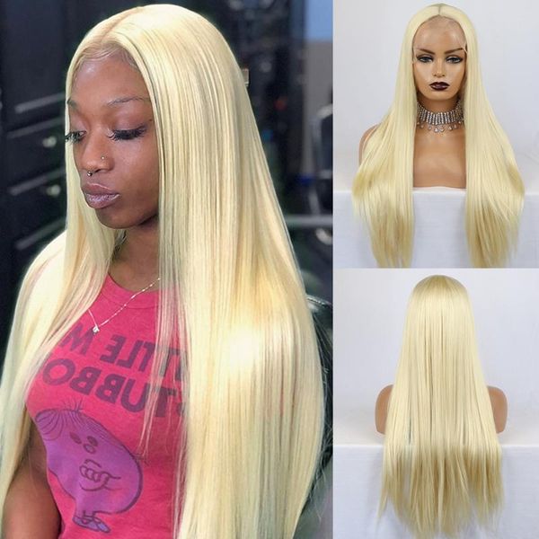 synthetic wigs 613 blonde color long straight lace front middle part natural hairline heat resistant for black women
synthetic wigs 613 blonde color long straight lace front middle part natural hairline heat resistant for black women