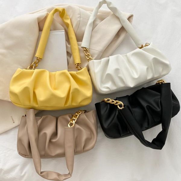 evening bags vintage cloud pleated small underarm bag casual ladies pu leather shoulder women solid color purse handbags luxury designer
evening bags vintage cloud pleated small underarm bag casual ladies pu leather shoulder women solid color purse handbags luxury designer