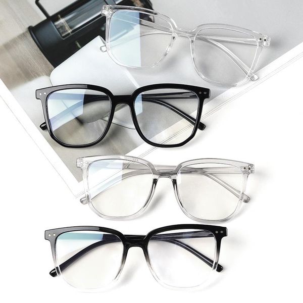 sunglasses transparent square anti-blue light glasses for men and women 2021 ultra-light fashion computer decoration eyewear, White;black
sunglasses transparent square anti-blue light glasses for men and women 2021 ultra-light fashion computer decoration eyewear, White;black