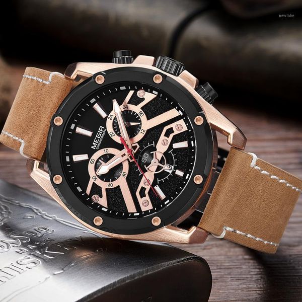 mens watches quartz chronograph wristwatch waterproof sport military leather clock luminous relogios masculinos wristwatche wristwatches, Slivery;brown
mens watches quartz chronograph wristwatch waterproof sport military leather clock luminous relogios masculinos wristwatche wristwatches, Slivery;brown