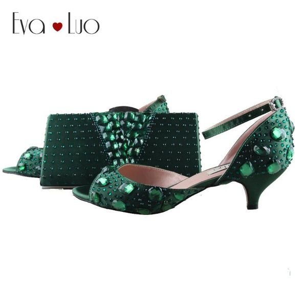 dress shoes bs900 dhl custom made low heel dark green crystal with matching bag set women pumps bridal wedding, Black
dress shoes bs900 dhl custom made low heel dark green crystal with matching bag set women pumps bridal wedding, Black