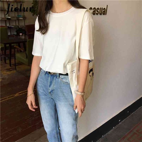 jielur 15 color's t-shirts loose casual harajuku basic tee shirt summer korean female t-shirt s-xl apricot white 210708
jielur 15 color's t-shirts loose casual harajuku basic tee shirt summer korean female t-shirt s-xl apricot white 210708
