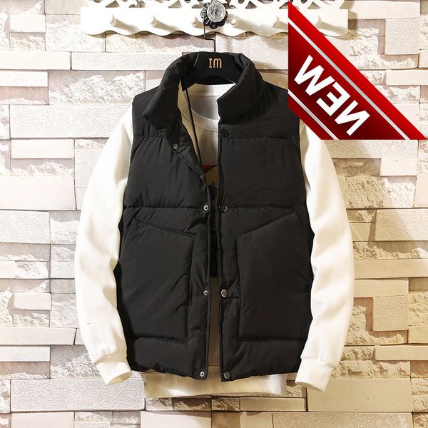 spring 2021 new autumn sleeveless jacket for men fashion warm male winter vest light plus size mens work vests waistcoat, Black
spring 2021 new autumn sleeveless jacket for men fashion warm male winter vest light plus size mens work vests waistcoat, Black