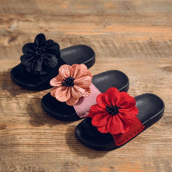 slipper fashion girls slippers 2021 summer flowers leather princess shoes non-slip kids beach 27 -37, Black;grey
slipper fashion girls slippers 2021 summer flowers leather princess shoes non-slip kids beach 27 -37, Black;grey