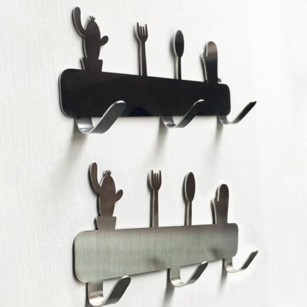 hooks & rails 3 kitchen stainless steel wall bathroom punching-clothes cactus tableware hanger hanging peg for key1
hooks & rails 3 kitchen stainless steel wall bathroom punching-clothes cactus tableware hanger hanging peg for key1