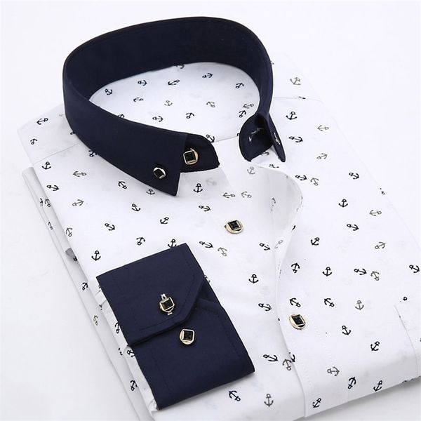 patchwork collar floral men's casual shirt fashion long sleeve print slim fit soft pocket 4xl male dress 210721, White;black
patchwork collar floral men's casual shirt fashion long sleeve print slim fit soft pocket 4xl male dress 210721, White;black