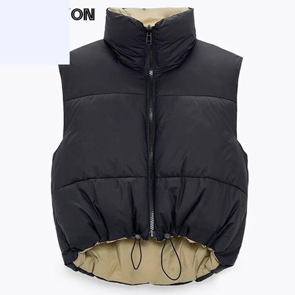 winter women fashion double-sided vest coat vintage warm sleeveless waistcoat female casual short outwear women's vests, Black;white
winter women fashion double-sided vest coat vintage warm sleeveless waistcoat female casual short outwear women's vests, Black;white