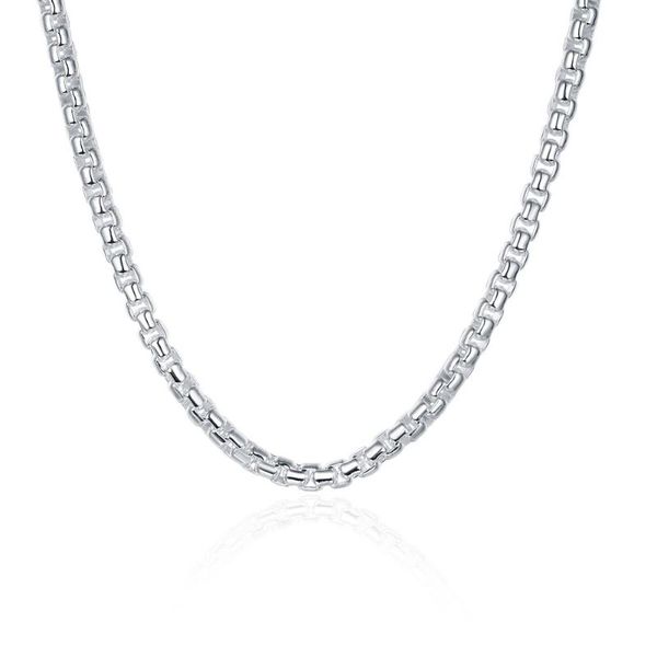 chains 925 sterling silver 5mm round box chain 18/20/24 inch necklace for woman men fashion wedding engagement charm jewelry
chains 925 sterling silver 5mm round box chain 18/20/24 inch necklace for woman men fashion wedding engagement charm jewelry