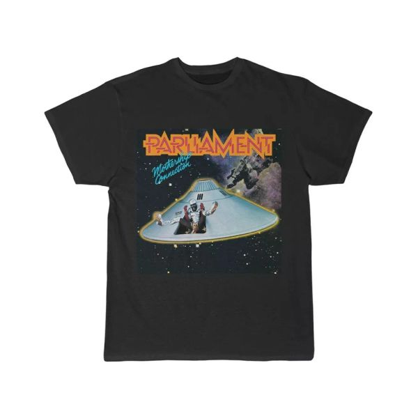 parliament mothership connection george clinton p-funk men's short sleeve tee, White;black
parliament mothership connection george clinton p-funk men's short sleeve tee, White;black