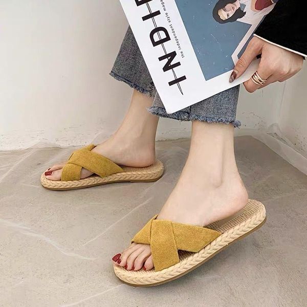 slippers apanzu women's summer outdoor all-match female one-line flat woman plus size simplicity beach slides, Black
slippers apanzu women's summer outdoor all-match female one-line flat woman plus size simplicity beach slides, Black