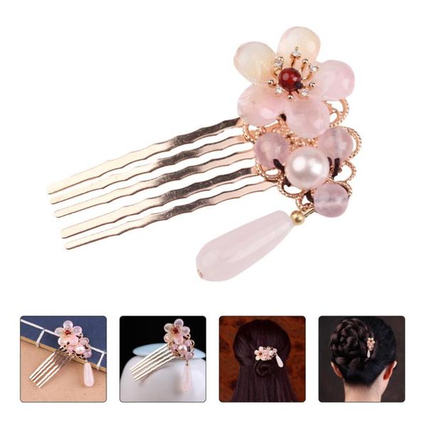 hair brushes 1pc comb imitation pearl crystal insert copper floral for wedding, Silver
hair brushes 1pc comb imitation pearl crystal insert copper floral for wedding, Silver