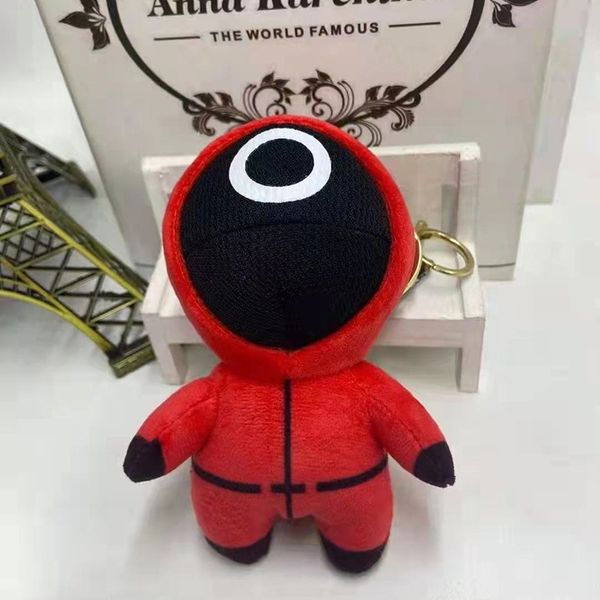 squid plush with squid game character doll key chain bag pendant
squid plush with squid game character doll key chain bag pendant