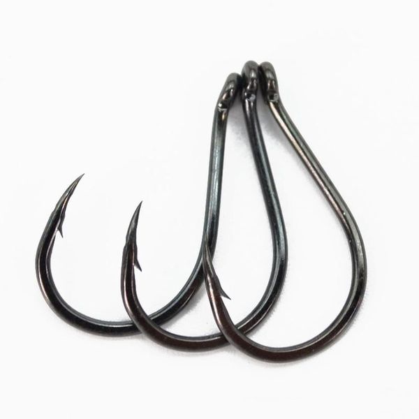 barbed carp fishing jig hooks high carbon steel circle extra sharp black barb fishhooks
barbed carp fishing jig hooks high carbon steel circle extra sharp black barb fishhooks