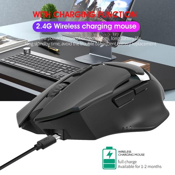 2.4g wireless mouse game usb charge 2400dpi adjustable gaming mice for pc ergonomic wireles gamer computer
2.4g wireless mouse game usb charge 2400dpi adjustable gaming mice for pc ergonomic wireles gamer computer