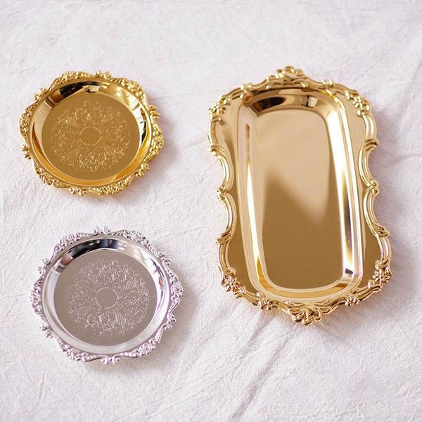 cups & saucers 1pcs nice gift metal kitchen supplies cake tray round shape dinner plates gold/silver multi purpose european style
cups & saucers 1pcs nice gift metal kitchen supplies cake tray round shape dinner plates gold/silver multi purpose european style