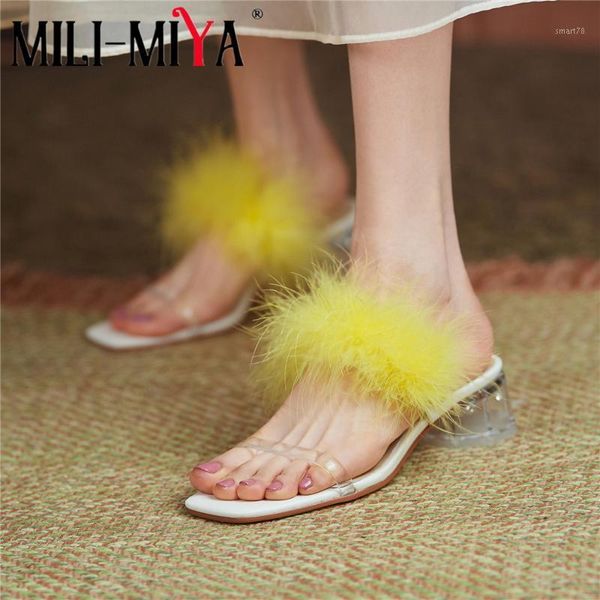 sandals mili-miya fashion fur women patent leather square toe slip on crystal thick heels dress party street shoes handmade1, Black
sandals mili-miya fashion fur women patent leather square toe slip on crystal thick heels dress party street shoes handmade1, Black
