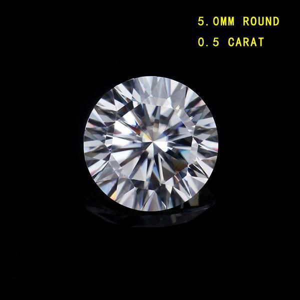 loose gemstones clear white ef color good clarity 5.0mm 0.5 carat moissanites stones with 16 hearts and arrows for jewelry making, Black
loose gemstones clear white ef color good clarity 5.0mm 0.5 carat moissanites stones with 16 hearts and arrows for jewelry making, Black