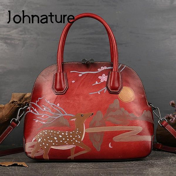 evening bags johnature 2021 genuine leather women bag hand painted christmas fawn luxury handbag nature soft cowhide shoulder
evening bags johnature 2021 genuine leather women bag hand painted christmas fawn luxury handbag nature soft cowhide shoulder