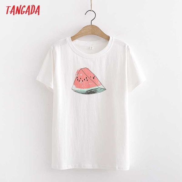 tangada women fruit print summer cotton t shirt short sleeve o neck tees ladies casual tee shirt street wear 2y07 210609, White
tangada women fruit print summer cotton t shirt short sleeve o neck tees ladies casual tee shirt street wear 2y07 210609, White