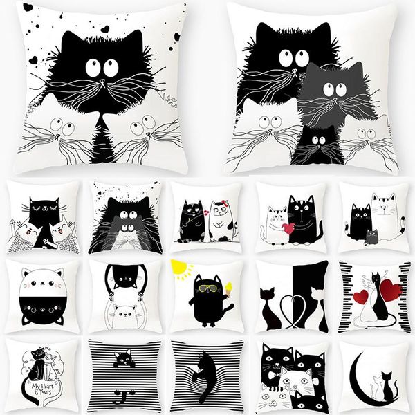 funny cute black lover cat pillowcase cushion cover 45*45 polyester pillow sofa car home decor room decoration 40889 cushion/decorative
funny cute black lover cat pillowcase cushion cover 45*45 polyester pillow sofa car home decor room decoration 40889 cushion/decorative