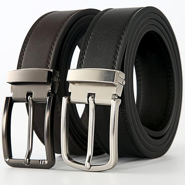 belts men's leather belt classic alloy pin buckle business jeans designer for men punk rock cowboy, Black;brown
belts men's leather belt classic alloy pin buckle business jeans designer for men punk rock cowboy, Black;brown