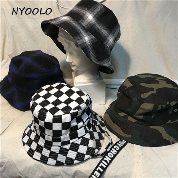 cloches nyoolo novelty design street camouflage plaid boonie bucket hats camo fisherman with wide brim sun cap women/men
cloches nyoolo novelty design street camouflage plaid boonie bucket hats camo fisherman with wide brim sun cap women/men