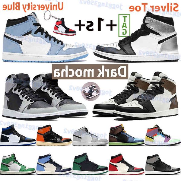 2021 silver toe mens boots shoes 1 1s sneakers university blue light smoke grey chicago high dark mocha twist shadow royal men trainers, Black
2021 silver toe mens boots shoes 1 1s sneakers university blue light smoke grey chicago high dark mocha twist shadow royal men trainers, Black