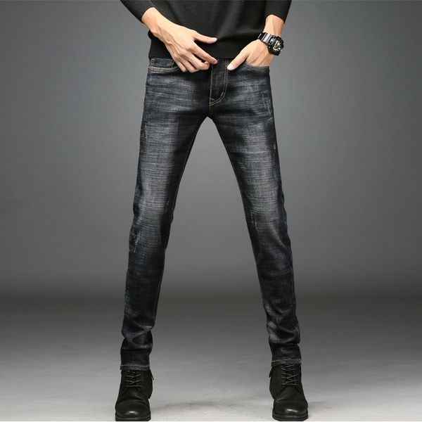 2021 spring and autumn youth fashion versatile slim fit men's jeans straight pants, Blue
2021 spring and autumn youth fashion versatile slim fit men's jeans straight pants, Blue