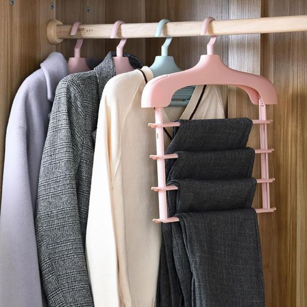 hangers & racks pants rack foldable space-saving closet hanger long lasting wardrobe plastic clothes storage organizer
hangers & racks pants rack foldable space-saving closet hanger long lasting wardrobe plastic clothes storage organizer