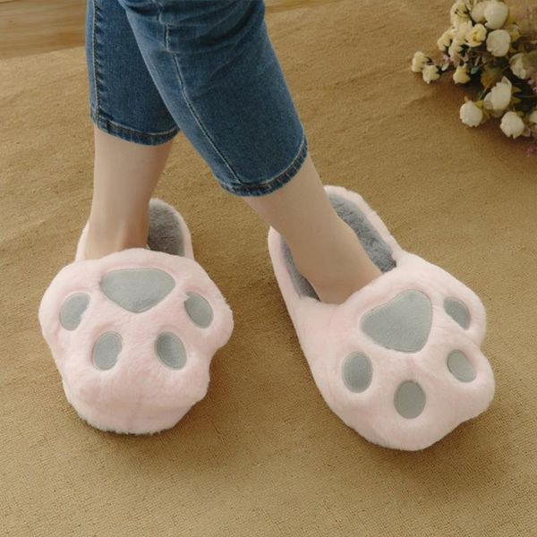 slippers cotton female simulation fur cat indoor home plush anti-skid shoes cute furry, Black
slippers cotton female simulation fur cat indoor home plush anti-skid shoes cute furry, Black