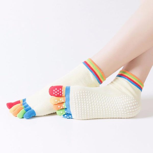high-quality bandage yoga socks non-slip quick-drying ankle grip durable color five-finger cotton good full-toe sports, Black
high-quality bandage yoga socks non-slip quick-drying ankle grip durable color five-finger cotton good full-toe sports, Black