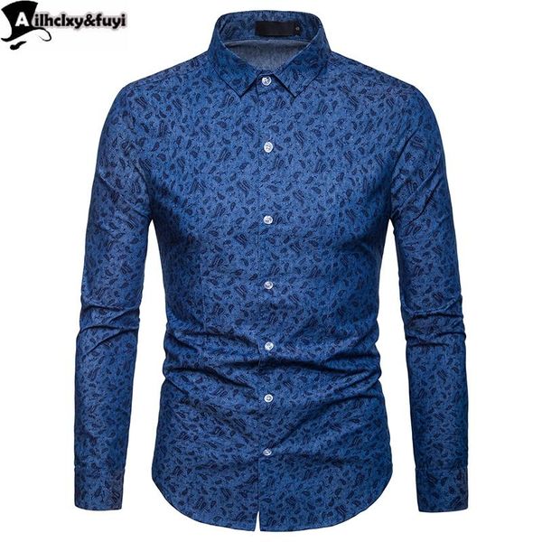 men fashion casual long sleeved printed shirt slim 2021 fit male social business dress brand clothing soft comfortabl men's shirts, White;black
men fashion casual long sleeved printed shirt slim 2021 fit male social business dress brand clothing soft comfortabl men's shirts, White;black