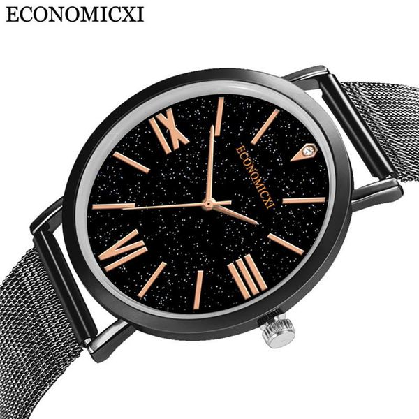 wristwatches economicxi men's watch stainless steel romantic starry sky luxury quartz wrist men male clock relogio masculino 2021, Slivery;brown
wristwatches economicxi men's watch stainless steel romantic starry sky luxury quartz wrist men male clock relogio masculino 2021, Slivery;brown