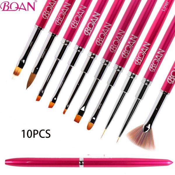 nail brushes bqan art brush set uv gel extension metal handle lines painting line drawing carving pen manicure tool, Yellow
nail brushes bqan art brush set uv gel extension metal handle lines painting line drawing carving pen manicure tool, Yellow