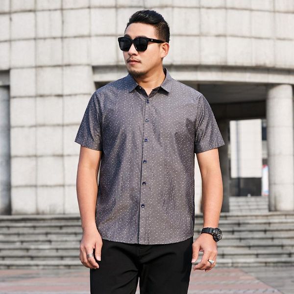 summer style men's youth trendy fat plus size fashion casual printing short sleeve shirt one hair substitute shirts, White;black
summer style men's youth trendy fat plus size fashion casual printing short sleeve shirt one hair substitute shirts, White;black