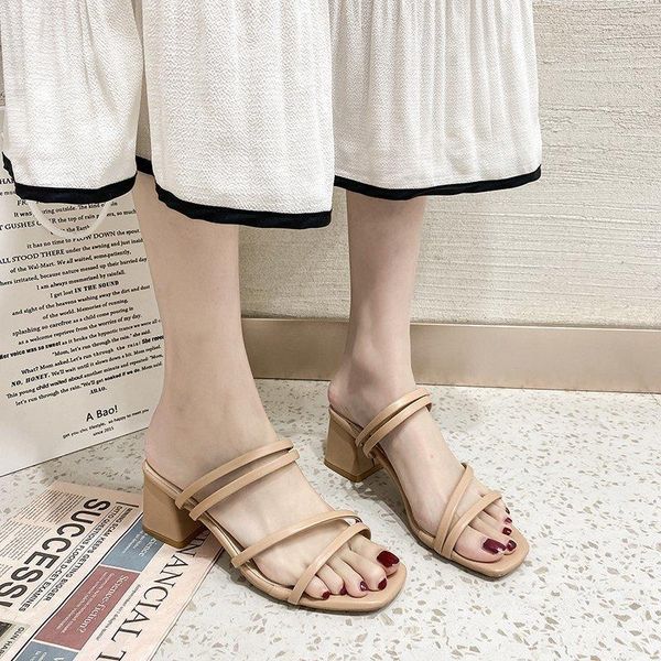 sandals summer slippers low-heeled women's open-toed square-heel brand large 42, Black
sandals summer slippers low-heeled women's open-toed square-heel brand large 42, Black