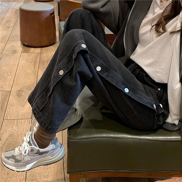 women's jeans woman pants 2021 spring and autumn high waist loose straight pantalones vaqueros mujer, Blue
women's jeans woman pants 2021 spring and autumn high waist loose straight pantalones vaqueros mujer, Blue
