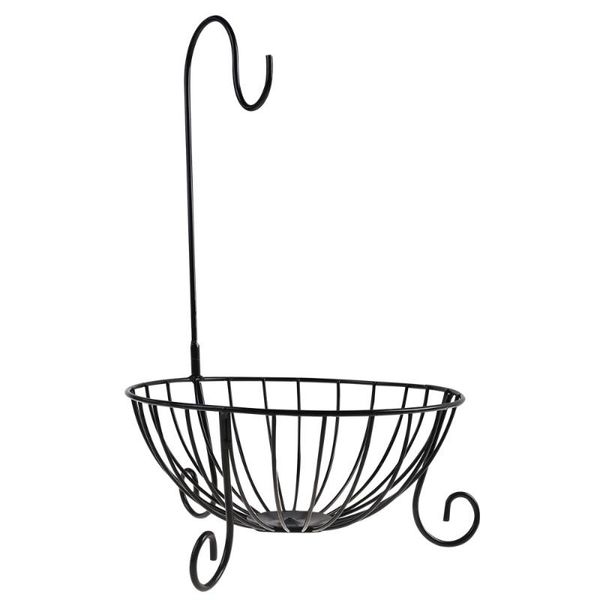 novelty kitchen metal fruit basket with detachable banana hanger holder hook (black) storage baskets
novelty kitchen metal fruit basket with detachable banana hanger holder hook (black) storage baskets