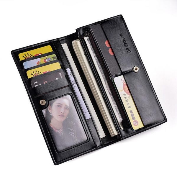 mens wallet fashion long pu leather large capacity multi function card package casual purse credit holder bag, Red;black
mens wallet fashion long pu leather large capacity multi function card package casual purse credit holder bag, Red;black