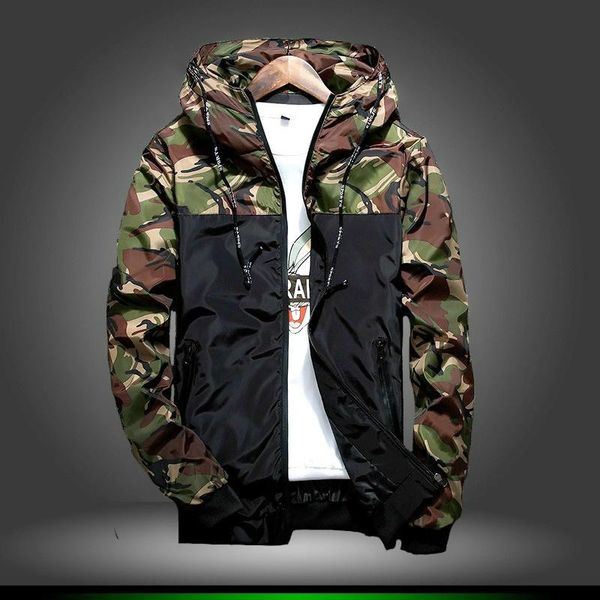 men's jackets casual hooded bomber jacket wind breaker spring autumn thin camouflage hoodies men outdoor youth fashion top, Black;brown
men's jackets casual hooded bomber jacket wind breaker spring autumn thin camouflage hoodies men outdoor youth fashion top, Black;brown