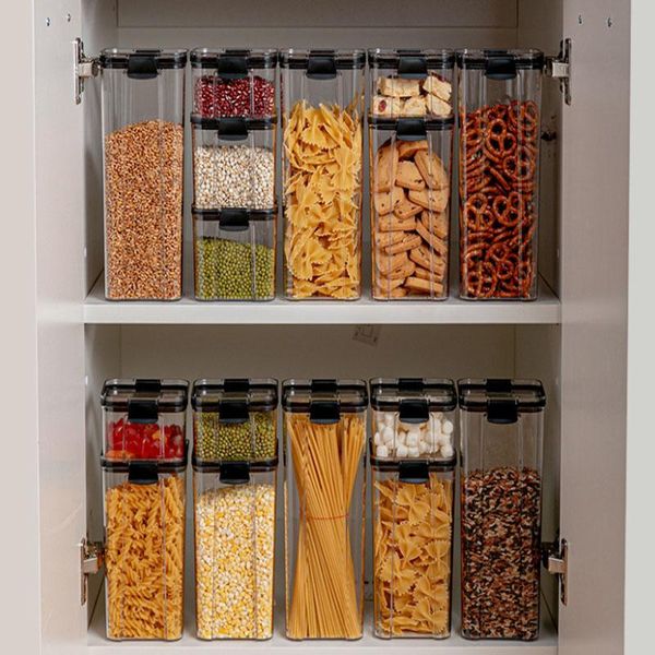 storage bottles & jars transparent sealed jar food container nut snack kitchen refrigerator noodle cereal box plastic
storage bottles & jars transparent sealed jar food container nut snack kitchen refrigerator noodle cereal box plastic